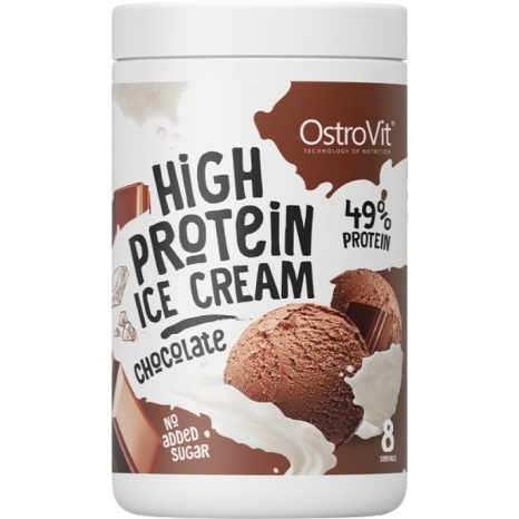 Високо протеинов сладолед / High Protein Ice Cream OstroVit - 400 грама