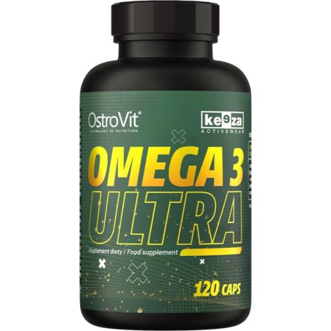 Омега 3 Ултра / KEEZA Omega 3 Ultra OstroVit - 120 Гел капсули