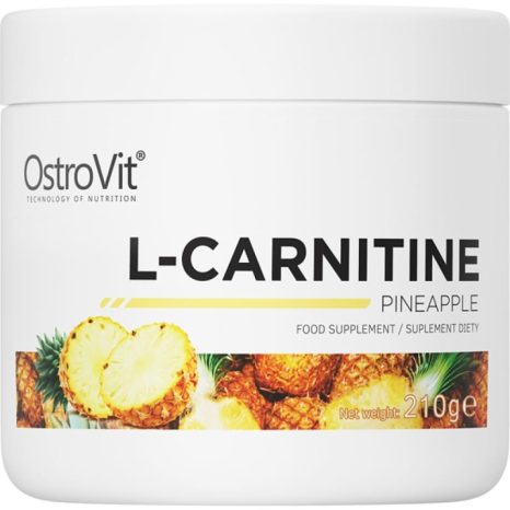L-карнитин тартарат на прах овкусен / L-Carnitine Tartrate Powder Flavored OstroVit - 210 грама