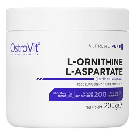 Л-Орнитин Л-Аспартат / L-Ornithine L-Aspartate Powder OstroVit - 200 грама