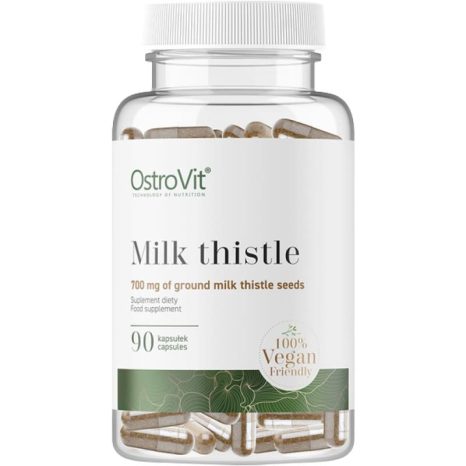 Магарешки бодил / Milk Thistle 700 mg Vege OstroVit - 90 капсули