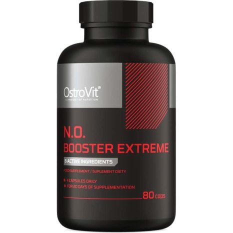 Екстремен бустер / N.O. Booster Extreme OstroVit - 80 капсули