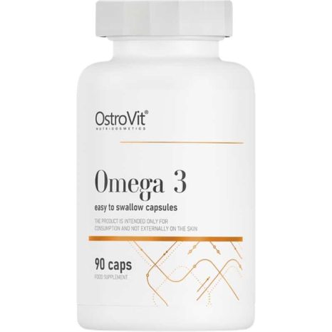 Омега 3 / Omega 3 500 mg Easy To Swallow OstroVit - 90 Гел капсули