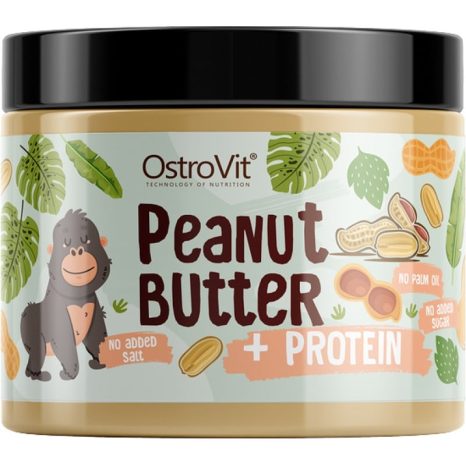 Фъстъчено масло + протеин / Peanut Butter + Protein OstroVit - 500 грама