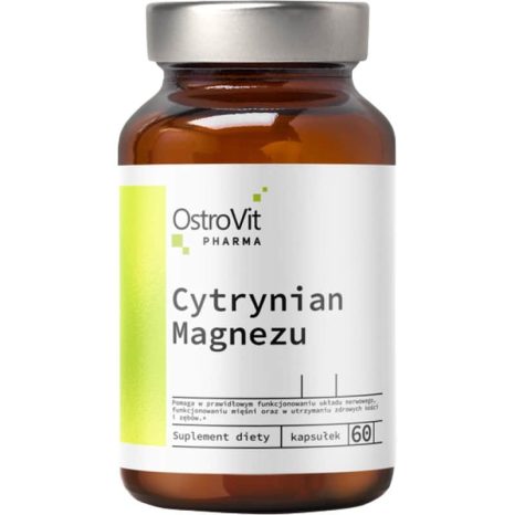 Магнезиев Цитрат / Pharma Magnesium Citrate OstroVit - 60 капсули