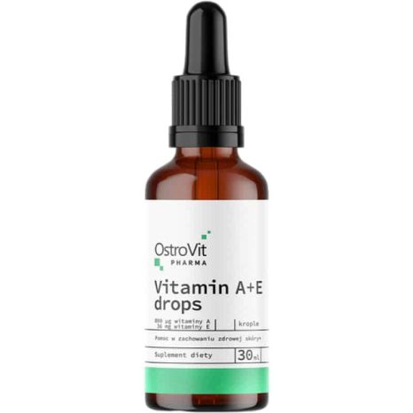 Витамин А + Е / Vitamin A + E Drops OstroVit - 30 мл