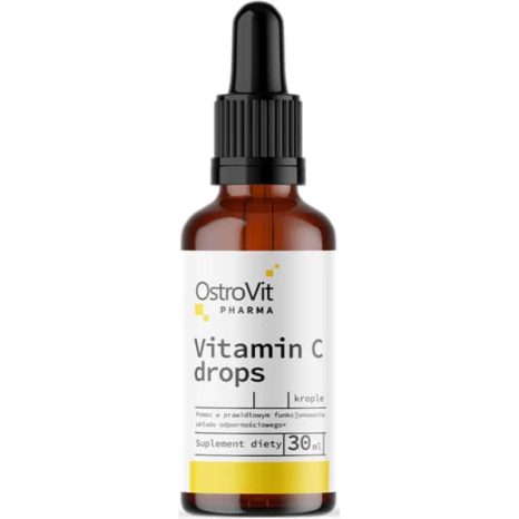 Течен Витамин С / Vitamin C Liquid Drops OstroVit - 30 мл
