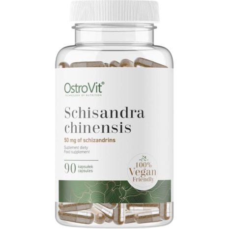 Китайски лимонник / Schisandra Chinensis 500 mg Vege OstroVit - 90 капсули