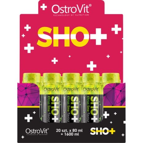 Предтренировъчен шот / Pre-Workout Shot OstroVit - 20 x 80 мл