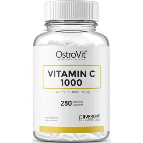 Витамин С / Vitamin C 1000 mg OstroVit - 250 капсули