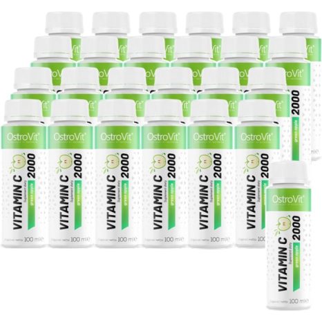 Витамин С / Vitamin C 2000 Shot OstroVit - 20 x 100 мл