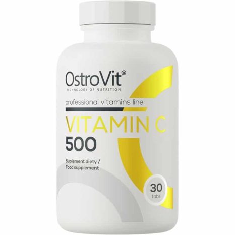 Витамин Ц / Vitamin C 500 mg OstroVit - 30 Таблетки