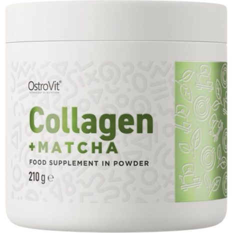 Колаген + Матча / Collagen + Matcha OstroVit - 210 грама