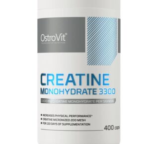 Креатин монохидрат / Creatine Monohydrate 3300 OstroVit - 400 капсули
