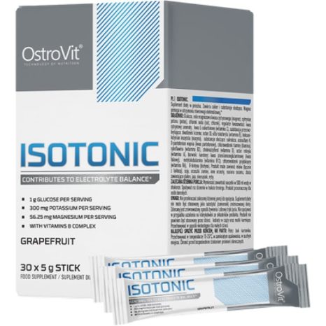 Сашета с изотонична електролитна смес / Isotonic Electrolyte Blend Sachets OstroVit - 30 x 5 грама