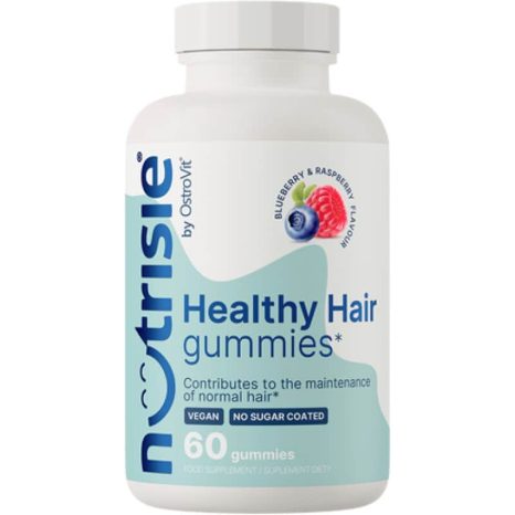 Добавка за здрава коса / Nutrisie Healthy Hair Gummies OstroVit - 60 желирани бонбона