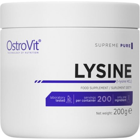 Лизин на прах / Lysine Powder OstroVit - 200 грама