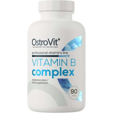 Витамин В комплекс + С и Е / Vitamin B Complex + C & E OstroVit - 90 Таблетки