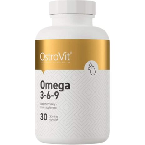 Омега 3-6-9 / Omega 3-6-9 OstroVit - 30 Гел капсули