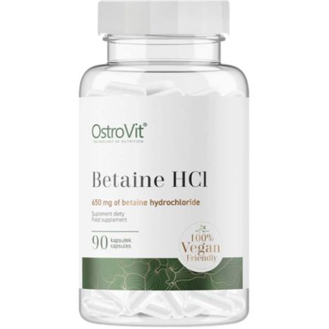 Бетаин HCl 650 mg / Betaine HCl 650 mg OstroVit - 90 капсули