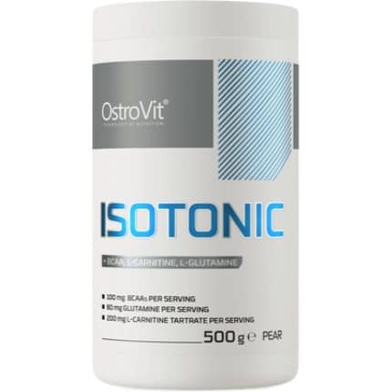 Изотоник на прах / Isotonic Powder + BCAA, L-Carnitine, L-Glutamine OstroVit - 500 грама