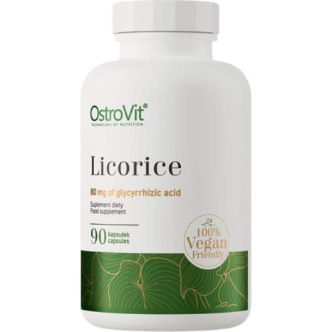 Женско биле 400 мг / Licorice 400 mg Vege OstroVit - 90 капсули