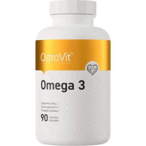 Омега 3 / Omega 3 1000 mg OstroVit - 90 Гел капсули