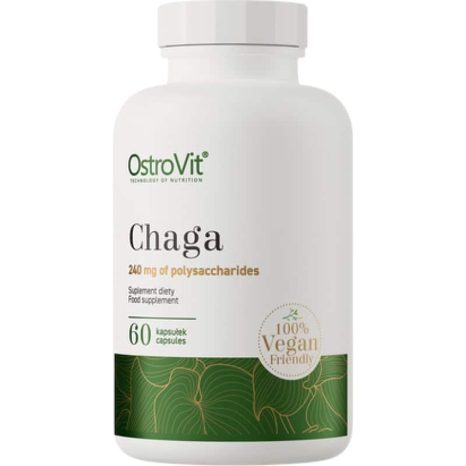 Чага / Chaga 600 mg OstroVit - 60 капсули