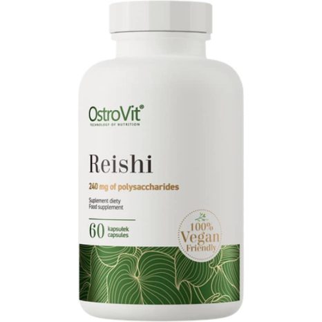 Рейши / Reishi 600 mg OstroVit - 60 веге капсули