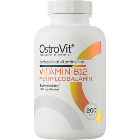 Витамин B12 Метилкобаламин 400 mcg / Vitamin B12 Methylcobalamin 400 mcg OstroVit - 200 Таблетки