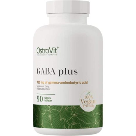 Габа-аминомаслена киселина / GABA 750 mg Plus OstroVit - 90 Таблетки