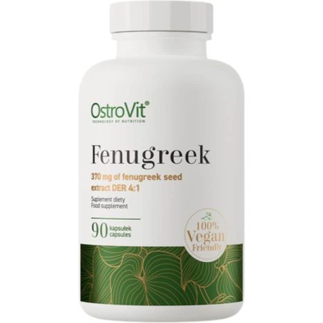 Екстракт от семена на сминдух / Fenugreek 370 mg 4:1 Seed Extract OstroVit - 90 капсули