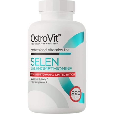 Селен / Selenium 200 mcg OstroVit - 220 Таблетки