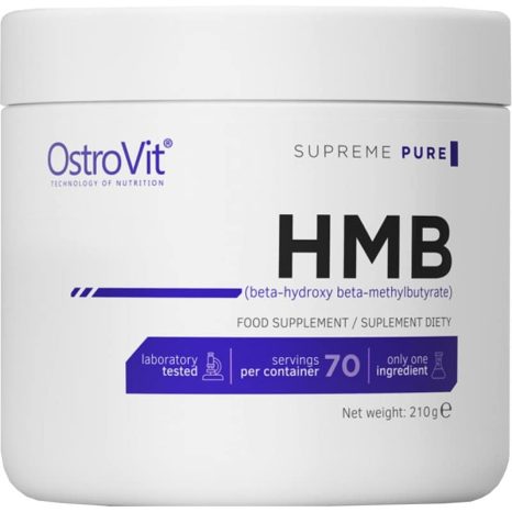 Хидроксиметилбутират / HMB Powder OstroVit - 210 грама