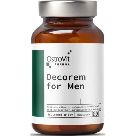 Мултивитамини за красота за мъже / Decorem for Men Beauty Multivitamin OstroVit - 60 капсули