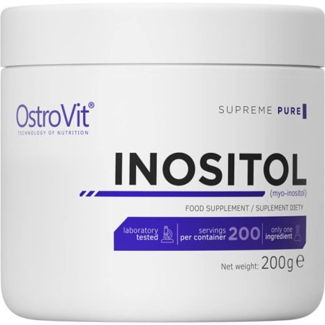 Инозитол мио-инозитол на прах / Inositol Myo-Inositol Powder OstroVit - 200 грама