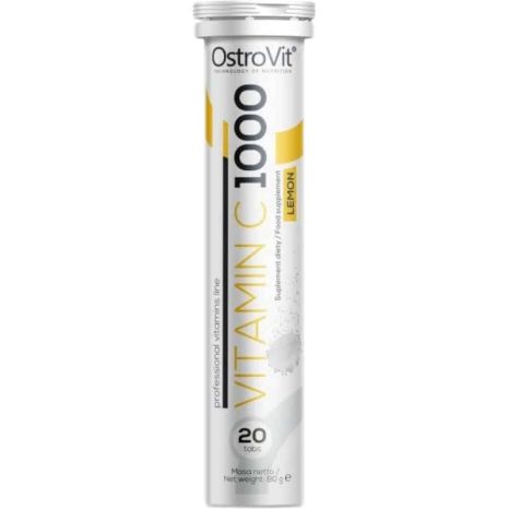 Витамин C / Vitamin C 1000 mg Effervescent OstroVit - 20 разтворими таблетки