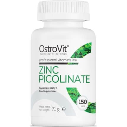 Цинков пиколинат / Zinc Picolinate 15 mg OstroVit - 150 Таблетки