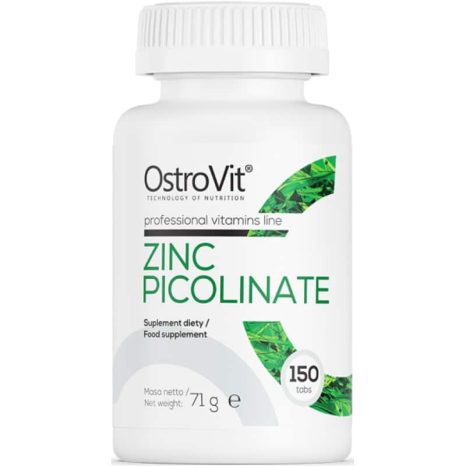 Цинков пиколинат / Zinc Picolinate 15 mg OstroVit - 150 Таблетки