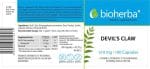 Дяволски Нокът / Devil's Claw 360 mg Bioherba - 100 капсули съдържание 1 - MagHerbs.com
