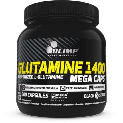 Чист Л-глутамин / Glutamine Mega Caps 1400 Olimp Sport Nutrition - 300 капсули