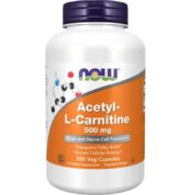 Ацетил L-Карнитин / Acetyl L-Carnitine NOW Foods - 200 капсули