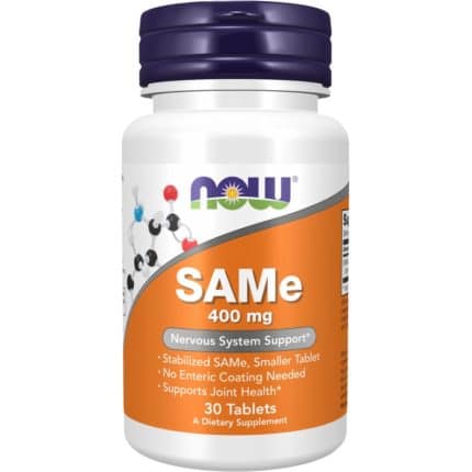 САМе / SAMe 400 mg NOW Foods - 30 Таблетки