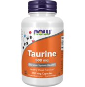 Таурин / Taurine 500 mg NOW Foods - 100 капсули