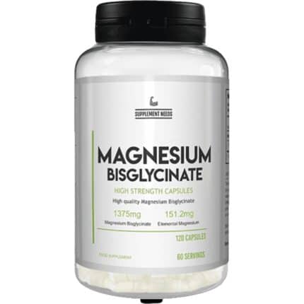 Магнезиев бисглицинат / Magnesium Bisglycinate 151 mg Supplement Needs - 120 капсули
