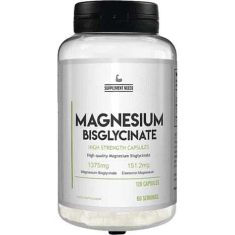 Магнезиев бисглицинат / Magnesium Bisglycinate 151 mg Supplement Needs - 120 капсули