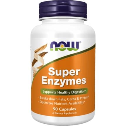 Супер ензими / Super Enzymes NOW Foods - 90 капсули