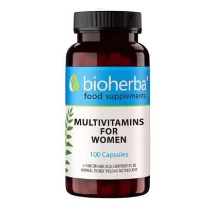 Мултивитамини за жени / Women's Multivitamins Bioherba - 100 капсули