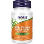 Бял Трън / Silymarin Milk Thistle Extract 150 mg NOW Foods - 60 капсули