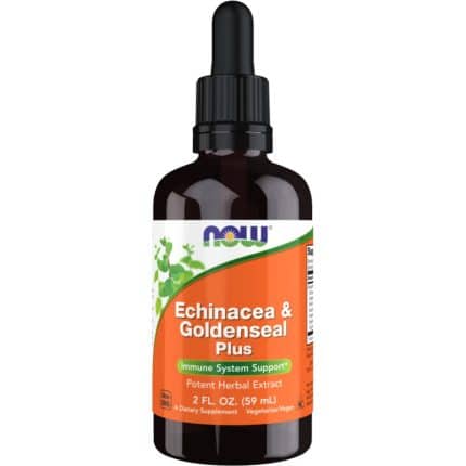 Ехинацея и Голдънсиал Плюс / Echinacea & Goldenseal Plus NOW Foods - 60 мл